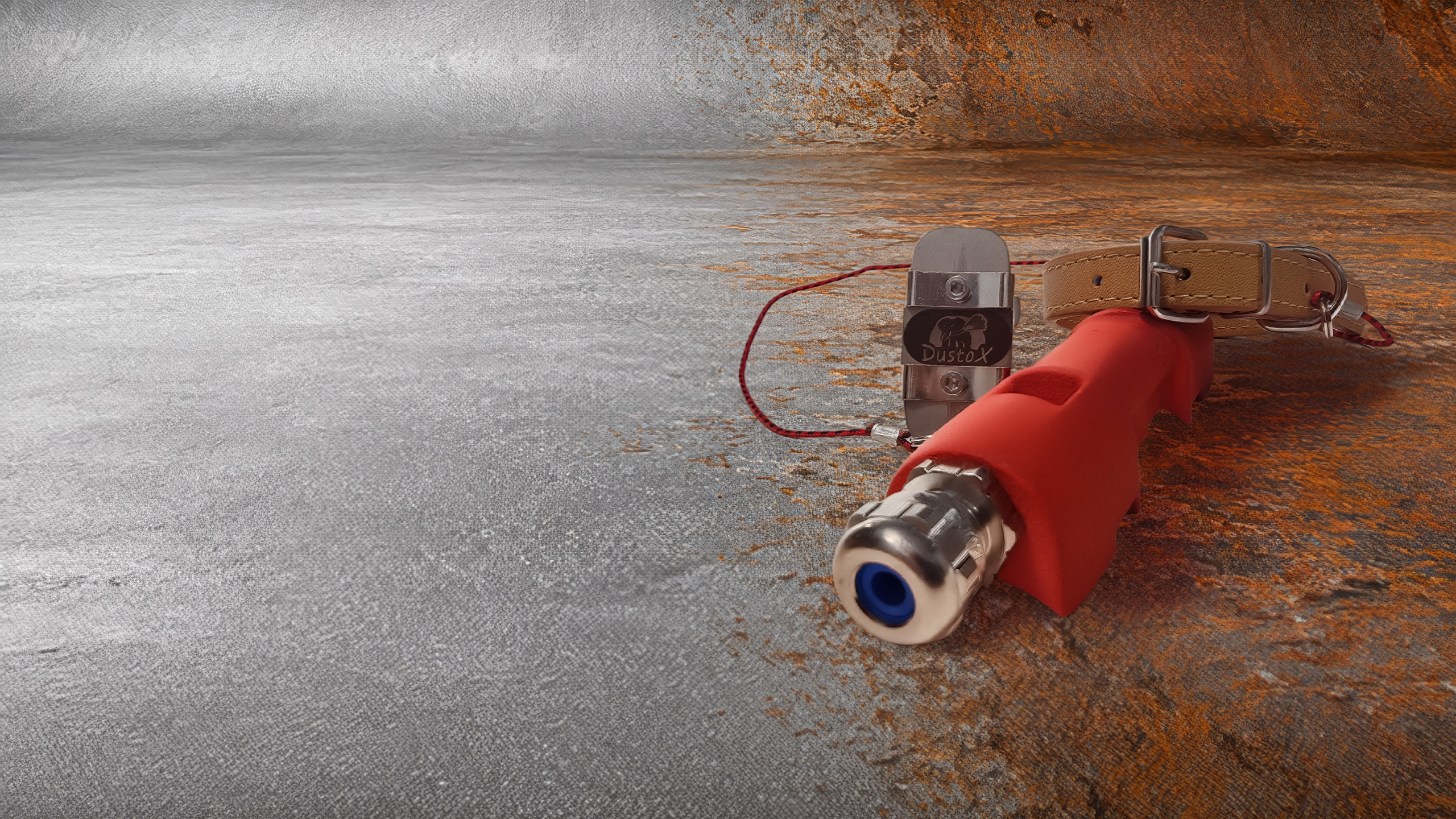 DUSTOX GUARD Deadman switch with magnetic clip